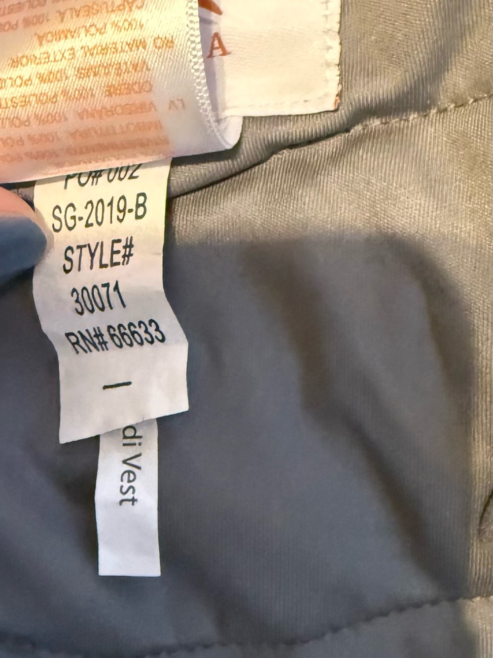 Women’s Sitka Celsius Mid Vest 2XL - Picture 4 of 5